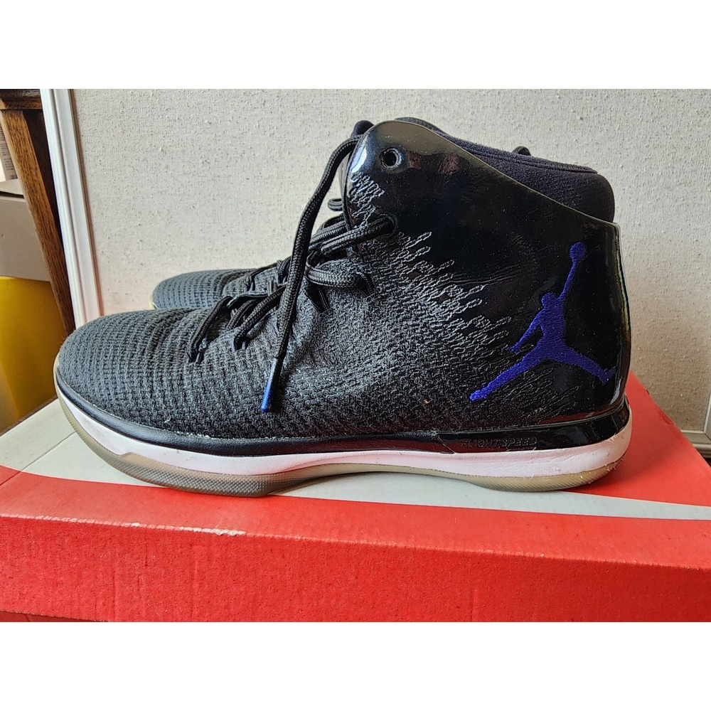 Nike Air Jordan 31 XXXI Space Jam Black Concord White Men's 9.5 845037-002